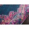 Homeroots 7 x 10 ft. Blue & Pink Medallion Area Rug 385255 - alternate 2